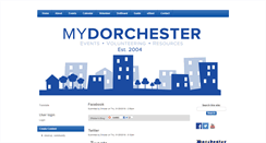 Desktop Screenshot of mydorchester.org